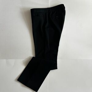 Express black semi flares dress pant with stretch